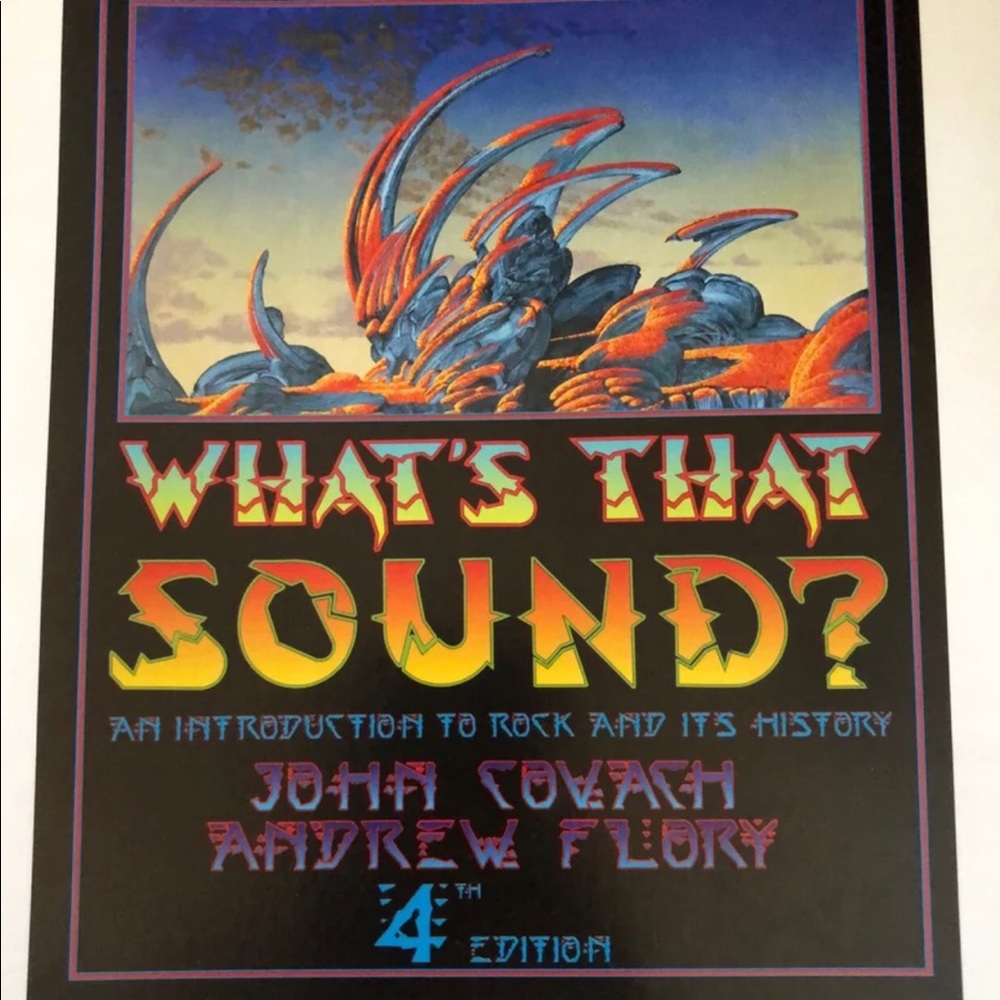 Book: what’s that sound by John Covach 4th edition